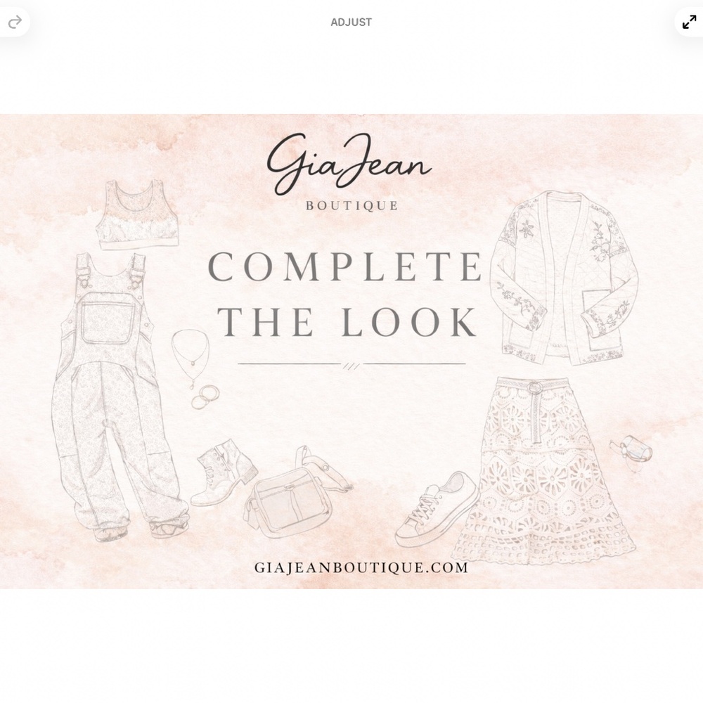 GIAJEAN’S LOOK BOOK COMPLETE THE LOOK IDEAS FOR YOU!!!